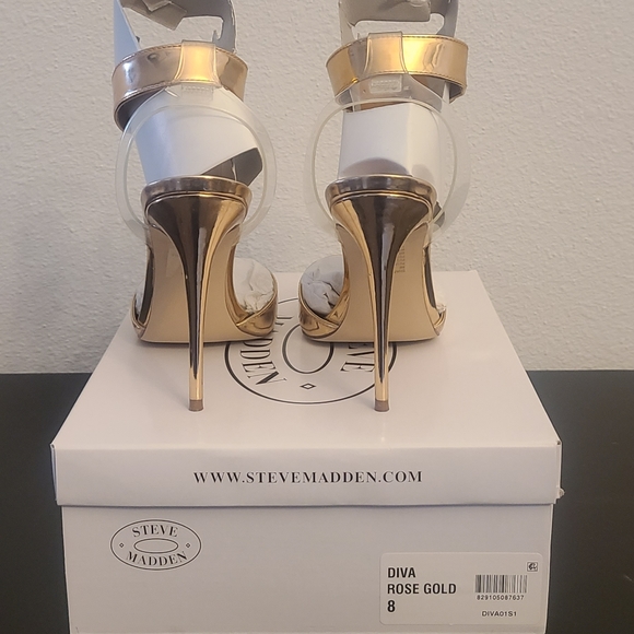 Steve Madden Rose gold heels - Picture 3 of 4